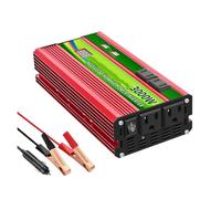 Auto Power Inverter Convertisseur Onduleur Universel AC 110v DC 12v 24v 1600W 2600W 3000W Convertisseur Puissance Crête Chargeur Automatique Portable International Amélioré