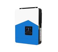Auto Power Inverter Convertisseur Puissance 6200W Onduleur Solaire pour Hybride 48V 220V Sinusoïdal Pur Hors Réseau 120A MPPT Chargeur avec WiFi Pas Taxe