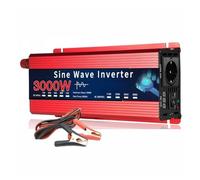 Auto Power Inverter Convertisseur Voiture Solaire Onduleur Sinusoïdale pour Puissance 12V/24V/48V/72V DC À AC 220V 1000W 1600W 300W Européenne Chargeur
