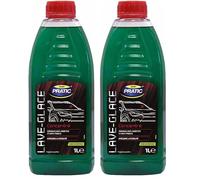 AUTO PRATIC Lave-Glace Concentré Pomme 1L - Nettoyant Pare-Brise Puissant, Anti-Traces d'Insectes, Parfum Frais (Lot de 2)