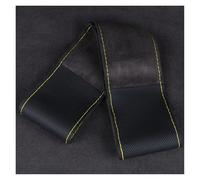 Auto Protecteur Volant Housse Volant Ultra-Douce 38 Cm Microfibre Suédée Antidérap Offrant Une Meilleure Adhérence Protection Respir Confort Optimal Toutes Saisons Housse Volant Voiture(A-Yellow-X)