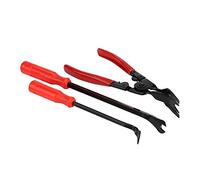 AUTO Pry Bar Pince 3 Pcs Porte Garniture Rivets Clips Pinces Fixation Remover Extracteur Pry Bar Tool Kit