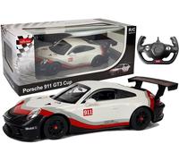 Auto R/C Porsche 911 GT3 CUP Rastar 1:14 Blanc