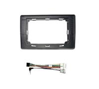Auto Radio Cadre Façade de Lecteur DVD GPS MP5 9 Pouces for Voiture, Compatible Nissan NV400 et Renault Master (kit de Montage sur Tableau de Bord). Lecteur DVD de Voiture Cadre(Frame 2 Nissan Cable)