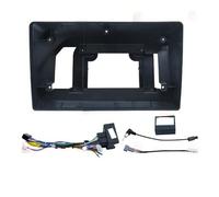 Auto Radio Cadre Lecteur DVD de Voiture Façade d'autoradio 10 Pouces 2DIN avec Faisceau de câbles d'alimentation et Adaptateur CANbus Compatible avec Citroën C5 2007-2019(Frame Cable canbus)