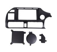 Auto Radio Cadre Panneau de Navigation GPS stéréo Convient pour KIA Rio 2011-2014, Cadre de Panneau Radio 2Din 9 Pouces intégré au Tableau de Bord Lecteur DVD de Voiture Cadre(Only Frame)