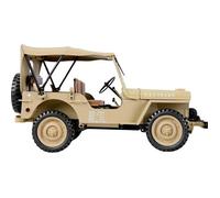 Auto RC électrique Crawler - AMEWI - Jeep Willys MB Scale Crawler - Échelle 1:14 - 4WD - Réplique détaillée
