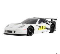 Auto RC électrique Drift 4WD - AMEWI - Corvette C6.R - Blanc - 1:18 - Éclairage LED