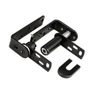 Auto Rebounds - Pivots de demi-taille - Charnière de porte en bois - En acier inoxydable - Pivots de porte dissimulés - Charnières à ressort à double action