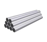 Auto-scellant Tubes Isolation en Caoutchouc Manchon Isolation en Papier D'aluminium Semi-fendue pour Tuyau de Chauffage Isolant Tuyau Exterieur Protection(ID34.0MM x T10MM x 0.9M)