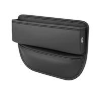 Auto Seat Gap Organisateur avec Porte-gobelet pour Audi Q3 Sportback 2019 2020 2021 2022 2023 2024+, Boîte de Rangement pour Siège Écart de Voiture Car Cup Holder Gap Bag,A-Black