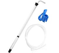 Auto Siphon 14 pouces Pompe Homebrew Siphon avec tube et serrez un kit de fabrication de vin transparent pour un petit lot de bière de vin kombucha.