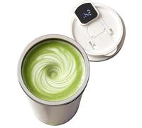 Auto-Stir Mug Temp 388,5 g Rechargeable avec pagaie magnétique, écran de température, voyage et bureau