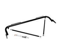 AUTO-STYLE Barre de fixation pour ceintures sportives à 3/4/5/6-points - Universel - Noir