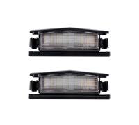 Eclairage des Plaques d'Immatriculation LED compatible avec Mazda 2 HB (DJ/DL) 2014-2022 & MX-5 (ND) 2015-2022, Noir