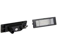 AUTO-STYLE Feux de plaque d'immatriculation LED compatible avec Mini Clubman R55/Countryman R60/Paceman R61, Noir