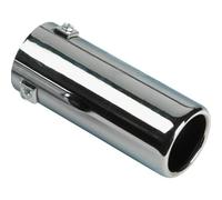 AUTO-STYLE Embout d'échappement Acier/Chromé - rond 70mm - longueur 170mm - 35-57mm joint