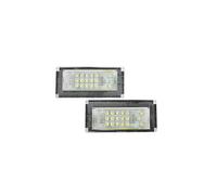 AUTO-STYLE Feux de plaque d'immatriculation LED compatible avec Mini One/Cooper/S/Cabrio R50/R52/R53 2001-2006, Noir