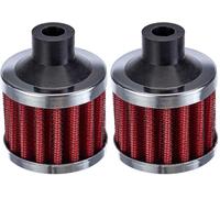 AUTO-STYLE Filtre à ventilation de carter universel - 12mm connection (Lot de 2)