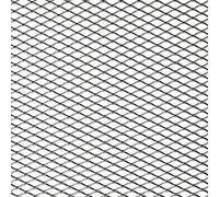 AUTO-STYLE Grillage d'aluminium - design diamant 16x8mm - 125x25cm