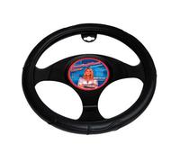 AUTO-STYLE Housse de volant universel - 37-39cm - PVC Noir anti-dérapant
