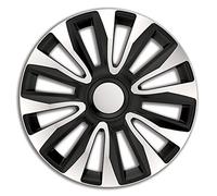 AUTO-STYLE Jeu d'enjoliveurs Avalone 14-inch argent/noir