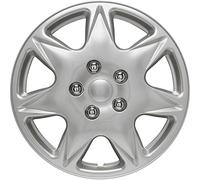 AUTO-STYLE Jeu d'enjoliveurs California 16-inch argent