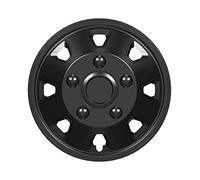 AutoStyle Jeu de 4 enjoliveurs Itah 14-inch Noir (sphère)