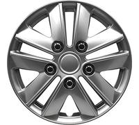 Voiture Autostyle chapeaux de moyeu Kentucky 14 pouces ABS gunmetal lot de 4