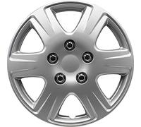 AUTO-STYLE Jeu d'enjoliveurs Louisiana 14-inch argent