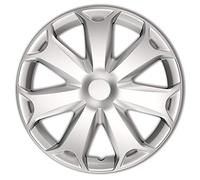 AUTO-STYLE Jeu d'enjoliveurs Mega 15-inch argent