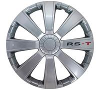 AUTO-STYLE Jeu d'enjoliveurs RS-T 15-inch argent