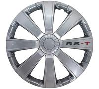 AutoStyle Enjoliveurs RS-T 16 pouces ABS argent lot de 4 Zilver