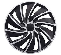 AUTO-STYLE Jeu d'enjoliveurs Turbo 14-inch argent/noir