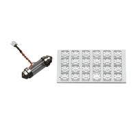 AUTO-STYLE Plafonnier LED type L 24 LED + 5 adaptateurs