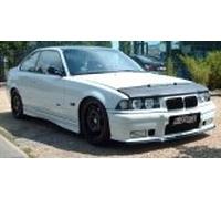 AUTO-STYLE Protège-capot compatible avec BMW Série 3 E36 1991-1998 - Noir