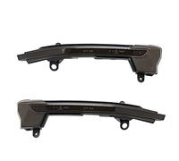 AUTO-STYLE Set de Clignotants de Rétroviseurs LED compatible avec Seat (Cupra) Ateca 2016- & Seat Tarraco 2019- - Fumée - incl. Feux Dynamiques