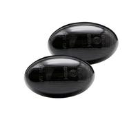 Set de Clignotants Latéraux LED compatible avec Mercedes Classe-A W168 / Vito W639 / Vito W447 / Citan W415 - Fumée - incl. Feux Dynamiques, Gris fumé