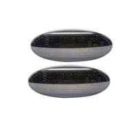 AUTO-STYLE Set de Clignotants Latéraux LED compatible avec Nissan modèles divers - Fumée - in eux Dynamiques