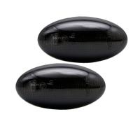 Set de Clignotants Latéraux LED compatible avec Peugeot modèles divers - Fumée - incl. Feux Dynamiques, Gris fumé