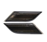 Set de Clignotants Latéraux LED compatible avec Volkswagen Transporter T6.1 2020-2022 - Fumée - incl. Feux Dynamiques, Gris fumé