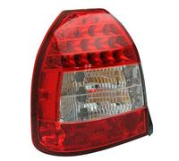 AUTO-STYLE Set de Feux Arrière LED compatible avec Honda Civic HB 3-portes 1996-2001 - Rouge/Claire