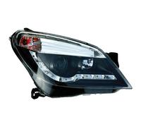 AUTO-STYLE Set de Phares avec aspect Diurnes compatible avec Opel Astra H 2004-2009 - Noir