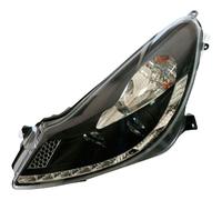 AUTO-STYLE Set de Phares avec aspect Diurnes compatible avec Opel Corsa D 2006-2010 - Noir