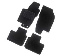 AUTO-STYLE Set de tapis de sol compatible avec Citroën C-Zero & Peugeot iOn 2010-, Noir