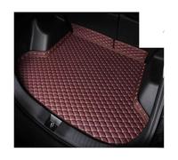 Auto Tapis de Coffre pour Alfa pour Romeo pour Stelvio 2023-2017 Plateau Démarrage Arrière Doublure Chargement Arrière Personnalisé Coffre Voiture Haut Côté(Wine Red A)