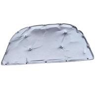 Auto Tapis D'isolation Acoustique Pour A6 C6 A6 2005-2011 Coussinet En Coton Insonorisant Pour Capot Moteur Isolation Thermique Et Phonique Revêtement Moteur(Argent)