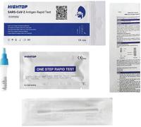 Auto-test de détection du coronavirus HIGHTOP C19TL-01610-5/K HIGHTOP Covid-19 Laien-Schnelltest - 5er Box 5 pc(s) SARS-CoV-2