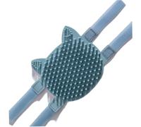 Auto-toiletteur pour chat, brosse d'angle en Silicone souple pour chat, grattoir pour le visage avec fermeture auto-agrippante pour coins de pieds de Table murale