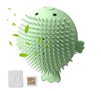 Auto-toiletteur pour chat Coussin de Grattage Auto-Nettoyant avec à Chat | Coussin griffoir mural de toilettage pour chaton pour Chat d'Intérieur Mur Porte Salon Entrée